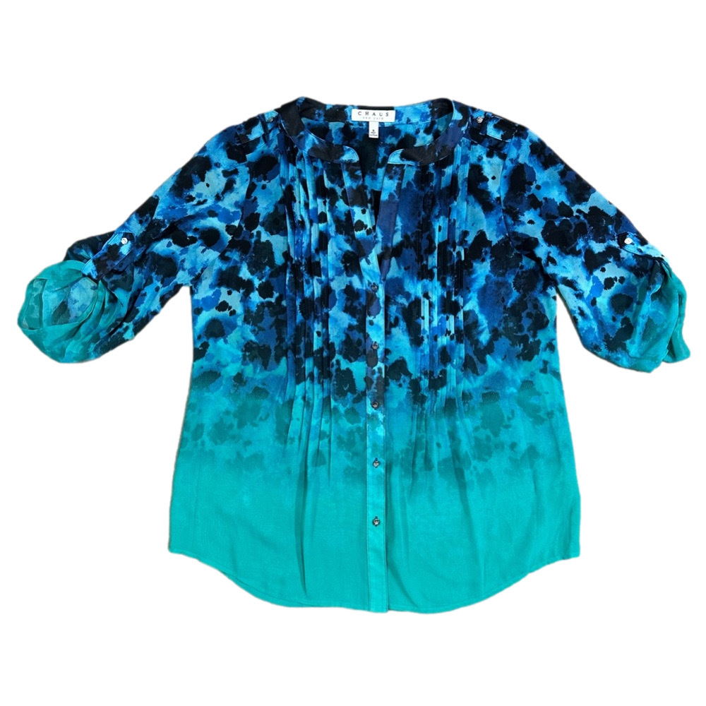 Chaus New York button up Blouse SIZE Small